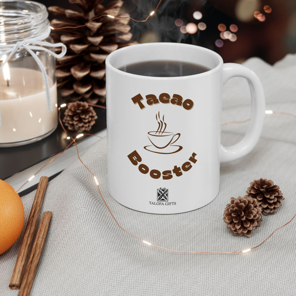 Taeao Booster - Ceramic Mug, (11oz, 15oz)