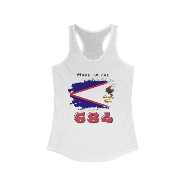 Made in the 684 - Women's Ideal Racerback Tank