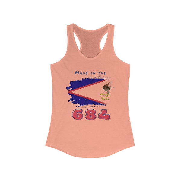 Made in the 684 - Women's Ideal Racerback Tank