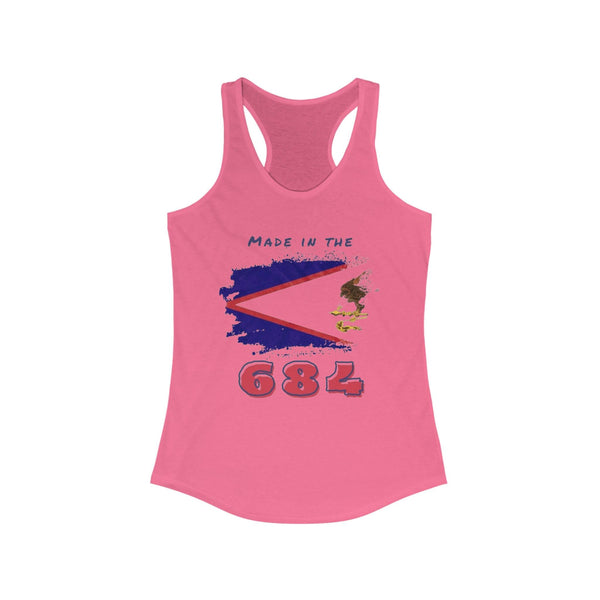 Made in the 684 - Women's Ideal Racerback Tank