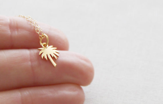 Palm Tree Necklace